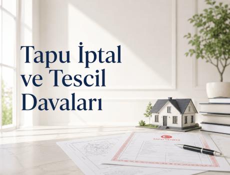 Tapu İptal ve Tescil Davaları